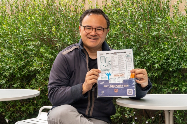 Local Maker Credits the City for Inspiring Cozy Cubs Puzzle Club